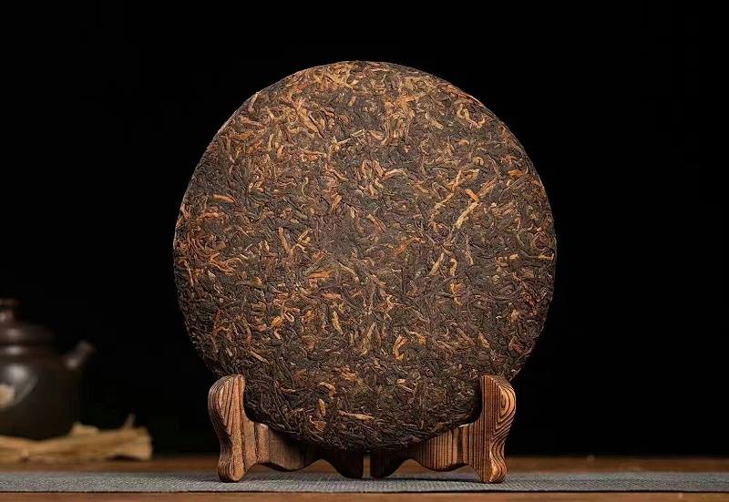 普洱熟茶茶餅